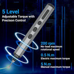 Mini Electric Screwdriver Set for Phone Watch Electronics PC Glasses - Image 4