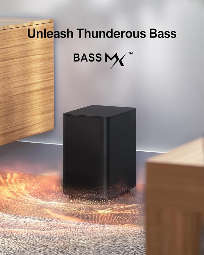ULTIMEA 5.1 Virtual Surround Sound Bar, 320W Home Theater Surround System - Image 3