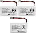 New! Genuine Uniden BBTY0651101 BT-1007 NiMH 600mAh DC 2.4V Rechargeable by Uniden
