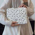 Puffy Laptop Sleeve 13-15.6 Inch Cute Quilted Laptop Protective Case Padded - Image 2