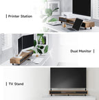 Fenge Dual Monitor Stand, 42.5inch Long Monitor Stands Riser - Image 5