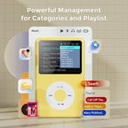 Mp3 Player with Bluetooth Y1 Portable Music Digital Players Supports Playlist - Image 2