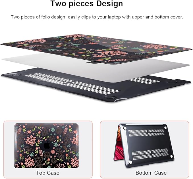 for MacBook Air 13 inch Case 2021 2020 2019 2018 Release M1 A2337 A2179 A1932 - Image 4