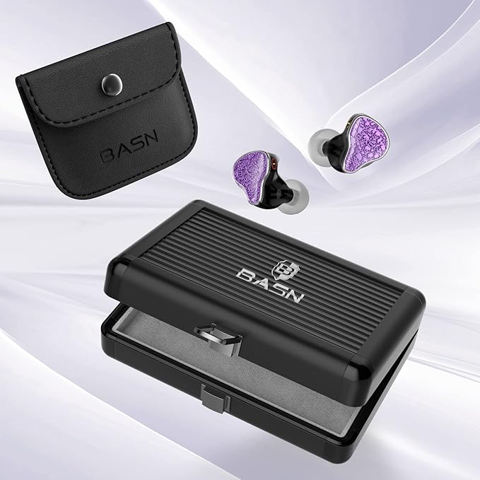 BASN Bmaster5 in Ear Monitors, 1DLC Diaphragm+4BA 5 Drivers IEM Earphones - Image 6