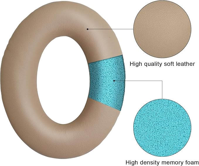 Replacement Ear Pads for Bose QuietComfort 35 35 II 15 25, Headphone Ear Covers - Image 5