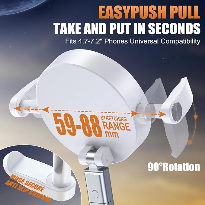 OOCC Magnetic Phone Holders for Your Car, 360°Rotating Adjustable Magsafe Car - Image 3