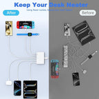 USB C Charger Block 100W Charging Station Hub GaN-III 6 Port Type C Travel - Image 6