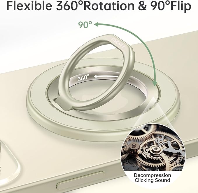 Syncwire Upgraded Magnetic Phone Ring Holder - Image 2