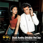 MAONO Studio Monitor Mixing DJ Headphones, 50mm Neodymium Driver Over Ear Wired - Image 7