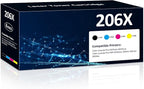 206X Toner Cartridges High Yield 4 Pack Compatible by Aililiya