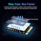 500GB M.2 2230 NVMe SSD, PCIe Gen 4x4 Speed up to 4850 MB/s, 2230 SSD Compatible - Image 4