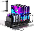 620W Charging Station for Multiple Devices, 10-Port USB C Fast Charger Station by Unknown