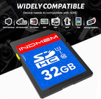 INDMEM SD Card 32GB, 8 Packs Class 10 32GB Flash Memory Card MLC Standard - Image 7