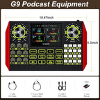 Audio mixer, suitable for live streaming, and gaming on computer/phone; - Image 8