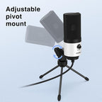 FIFINE USB Podcast Microphone, PC Computer Recording Mic - Image 7