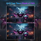 Z-Edge 27 inch Curved Gaming Monitor, QHD 1440P 165Hz 144Hz Curved 1500R - Image 4