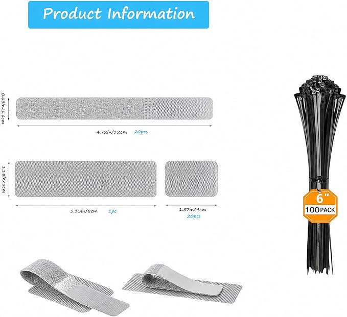 Under Desk Cable Management Set - Image 2