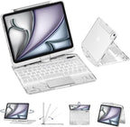 GUSGU Transparent Case with Wireless Keyboard only by GUSGU