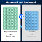 2PACK Silicone Double Sided Suction Phone Case Mount, Detachable Hands Free & - Image 4