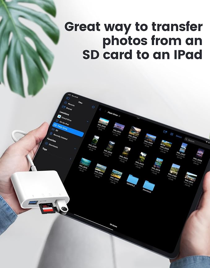 USB C SD Card Reader, Type C 4-Slots Memory Card Adapter - Image 6