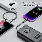 pzoz 20000mAh Portable Power Bank Powerbank Battery Pack - Image 3
