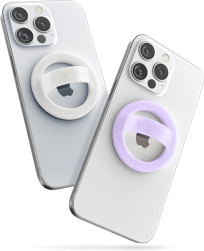 Encased Grip Loops for MagSafe, Magnetic iPhone Holder, Comfortable SoftTouch by Encased