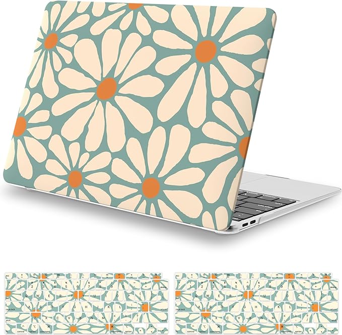 iCasso for MacBook Air 13 inch Case 2020 2019 2018 Release A2337 M1 A2179 A1932 by iCasso