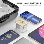 Universal International Power Travel Plug Adapter, 5 in 1 European Travel Plug - Image 7