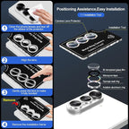for Samsung Galaxy Z Fold 7 Camera Lens Protector, Individual Metal Ring - Image 6