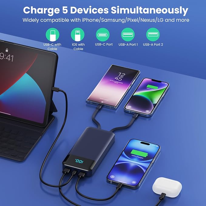 Portable Charger 40800mAh Power Bank - Image 4