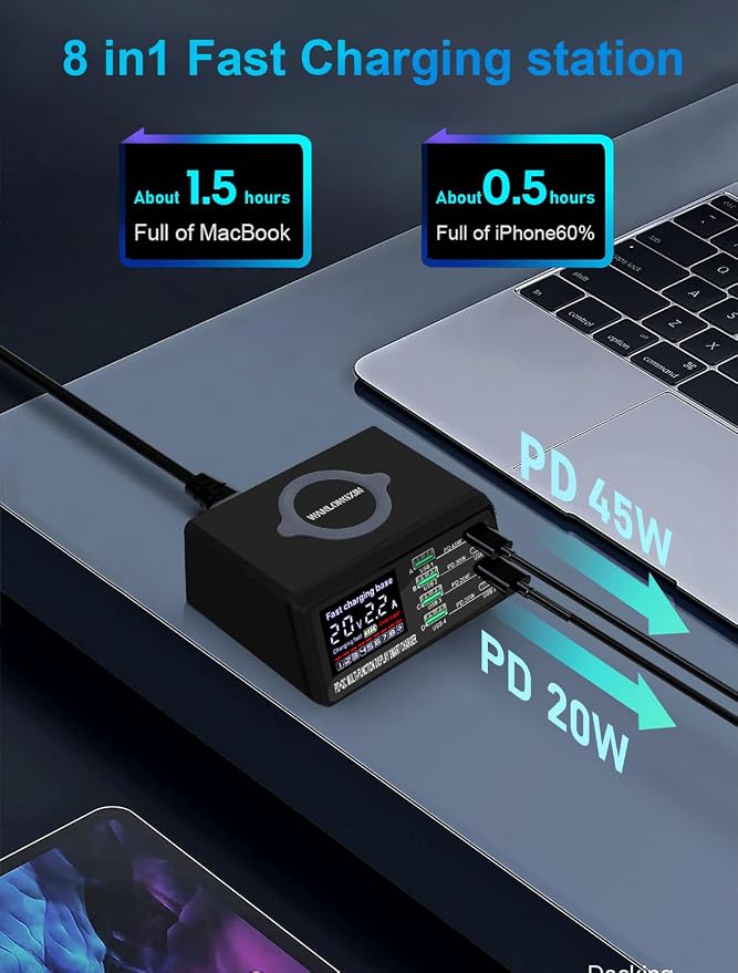 100W 8Port USB Charging Station - Image 2