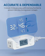 DEWENWILS 2 Pack Indoor Countdown Timer Outlet, Timers - Image 5