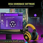 EKSA USB Gaming Headset for PC - Image 8