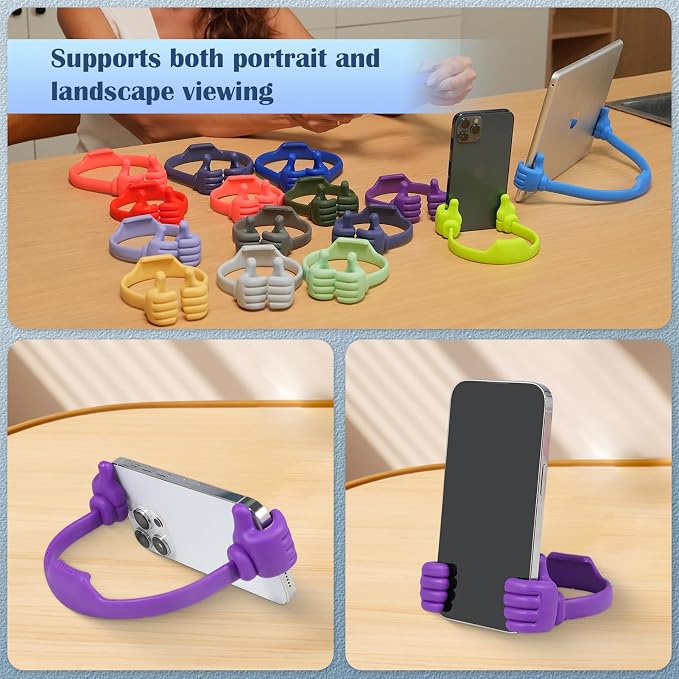 Honsky Thumbs-up Cell Phone Stand Holder, Tablet Stand Cradle - Image 5