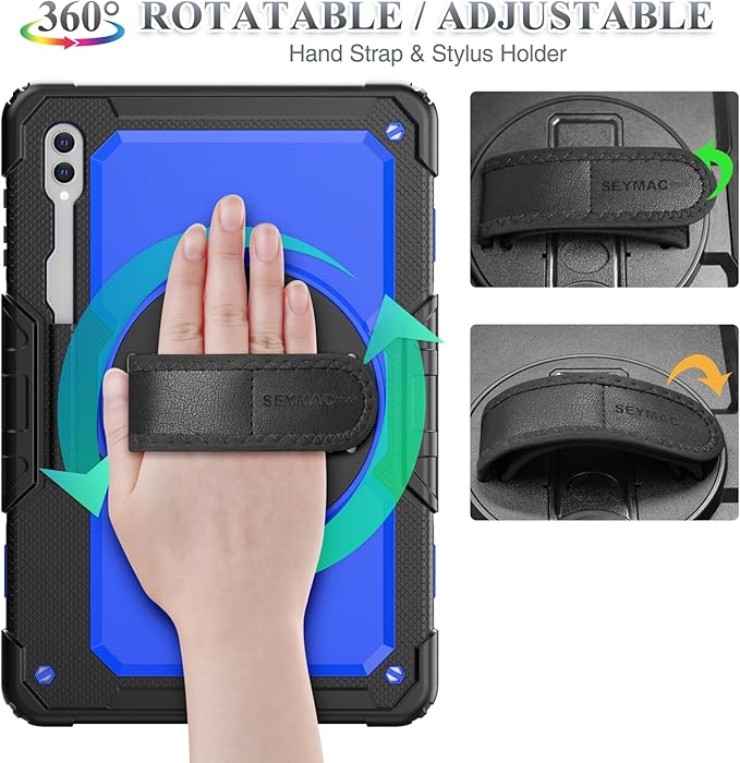 SEYMAC stock Case for Samsung Galaxy Tab S10 Ultra / S9 Ultra Tablet Case 14.6'' - Image 3