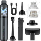 Car Vacuum Portable with 16000Pa Powerful Suction, Handheld Vacuum Cordless by Unknown