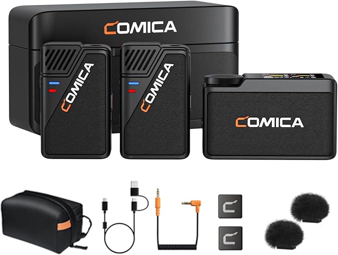 COMICA BooMax Wireless Lavalier Microphone by COMICA