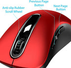 memzuoix 2.4G Wireless Mouse, 1400 DPI Mobile Optical Cordless Mouse - Image 3