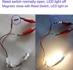 10pcs Plastic Reed Switch Reed Contact Normally Open Magnetic Induction Switch - Image 5