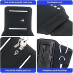 Wristband Phone Holder for Running, 360°Rotation & Detachable Sports Armband - Image 4