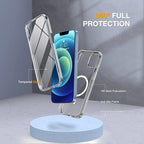Miracase Magnetic for iPhone 12/12 Pro Case 6.1 inch, Upgrade Full-Body Clear - Image 6