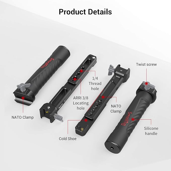 SMALLRIG Dual Handle Handgrip for DJI RS 4 /RS 4 Pro/RS 3 / RS 3 Pro/RS 2 / RSC - Image 5