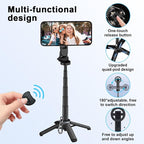 Magnetic Selfie Stick with Remote, 360° Rotation Phone Tripod, 4-in-1 - Image 4