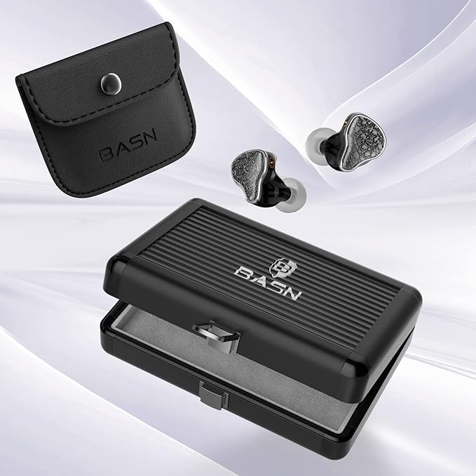 BASN Bmaster5 in Ear Monitors, 1DLC Diaphragm+4BA 5 Drivers Drummers Headphones - Image 6