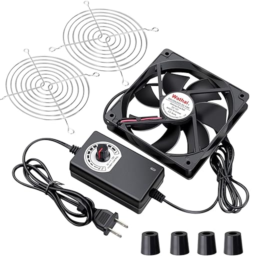 Wathai 120mm x 25mm AC Powered Computer Fan by Wathai