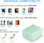 iPhone Fast Charger 3+3Pack 20W USB C Wall Charger - Image 4
