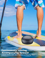 Portable Bluetooth Speaker, IPX7 Waterproof Small Shower Speaker Wireless - Image 5