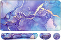 Large Mouse Pad and Keyboard Wrist Rest, Desk Pad by Youarenoble