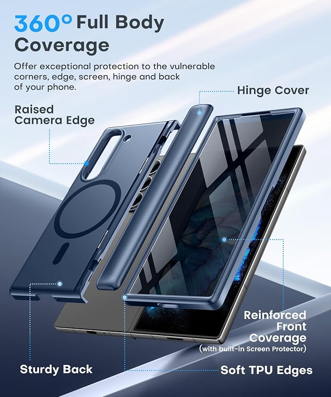 BERFY Magnetic for Samsung Galaxy Z Fold 6 Case - Image 5