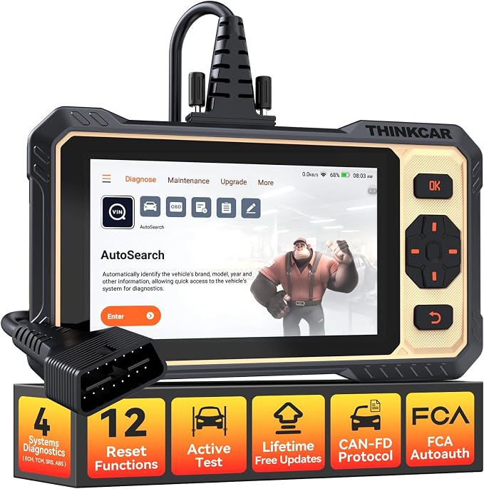 THINKCAR THINKSCAN 662 OBD2 Scanner, Car Diagnostic Tool by THINKCAR